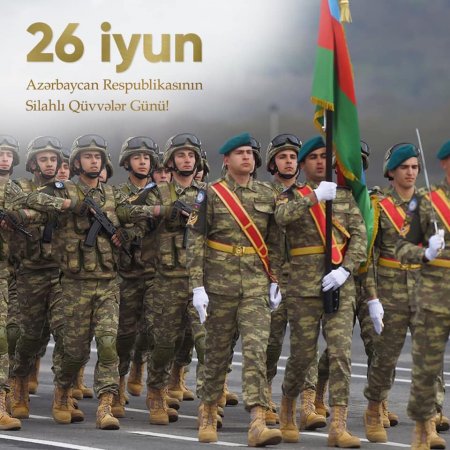 Qarabağlı Azərbaycanımızda ilk Ordu Günü - Silahlı qüvvələrimizin yaranmasından 103 il ötür